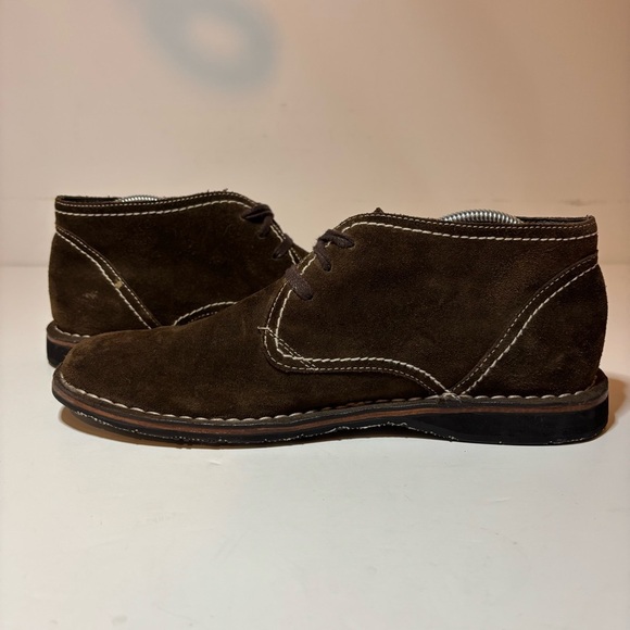 John Varvatos Men’s Hipster Brown Suede Chukka Boots Size 9 M Chelsea Boots - Picture 3 of 10
